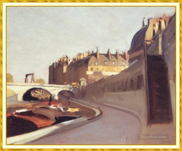 Edward Hopper Painting - the quaid grand augustins Edward Hopper